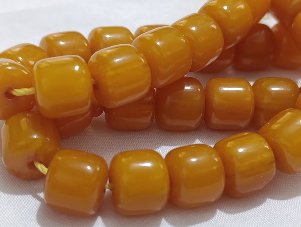  天主教念珠 - 琥珀 - 1980-1990 - 稀有的祈祷念珠  #3.2