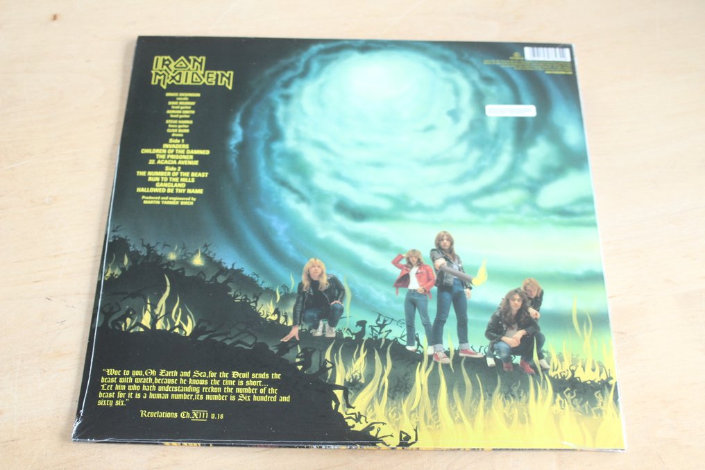 Iron Maiden - The Number of the Beast + Iron Maiden - LP-Alben (mehrere Objekte) - 2024 #2.1