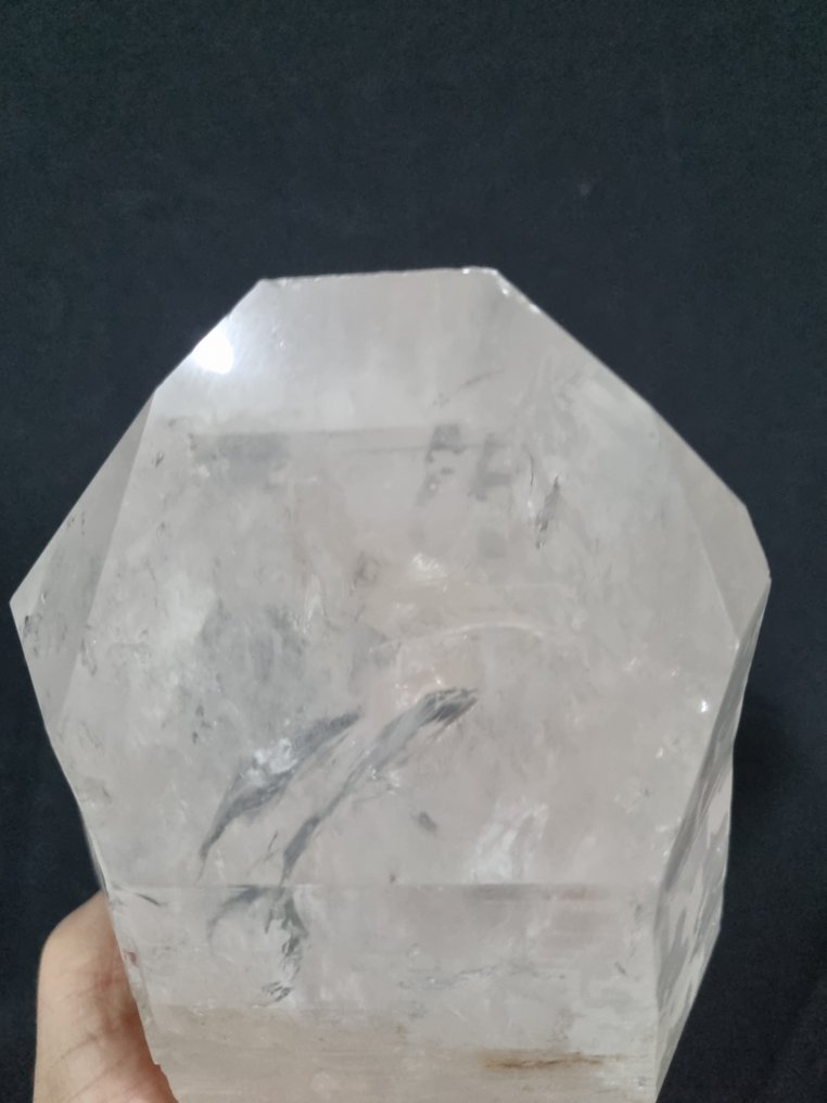 High quality quartz with rainbows - Height: 200 mm - Width: 125 mm- 2344 g #4.3