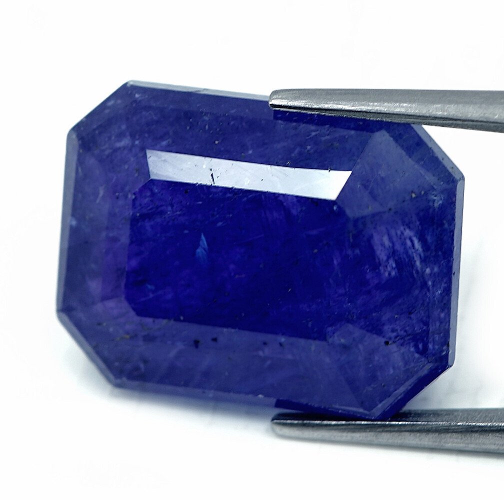 1 pcs  蓝色, 紫罗兰色 坦桑石  - 21.24 ct - 国际宝石研究院（IGI） #1.0