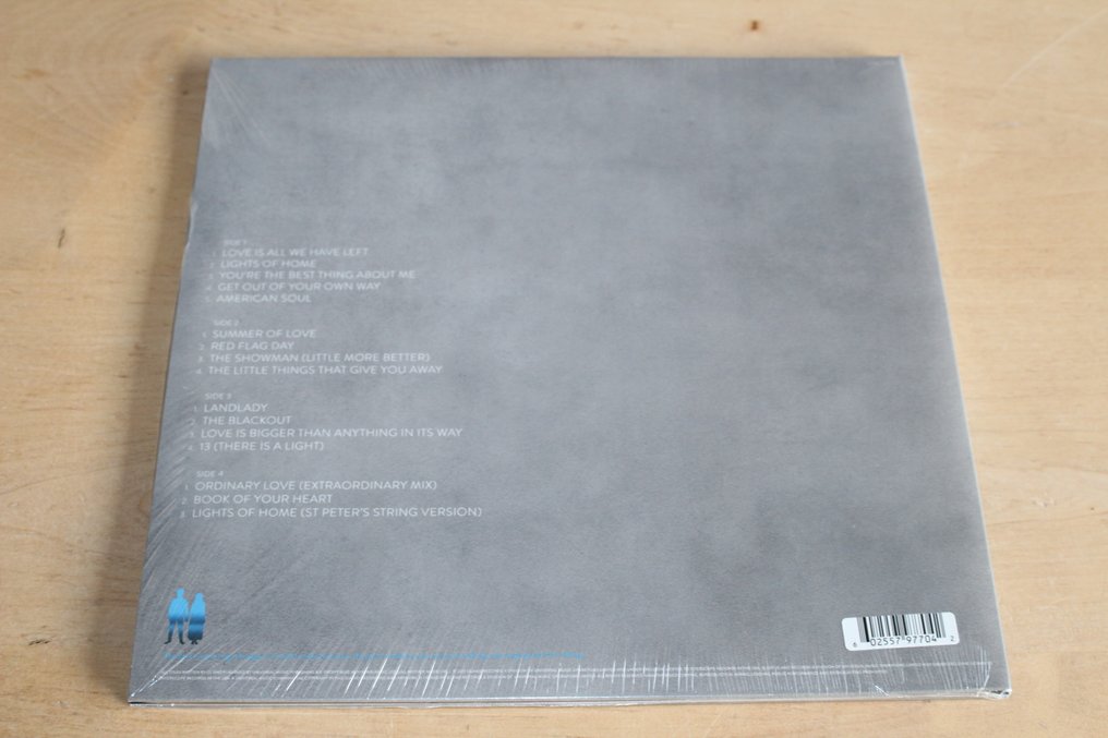 U2 - Songs Of Experience (Cyan Blue Translucent Vinyl) + Live in Paris 2DVD - Album 2 x LP (album doppio) - Vinile colorato, 180 grammi - 2017 #3.2