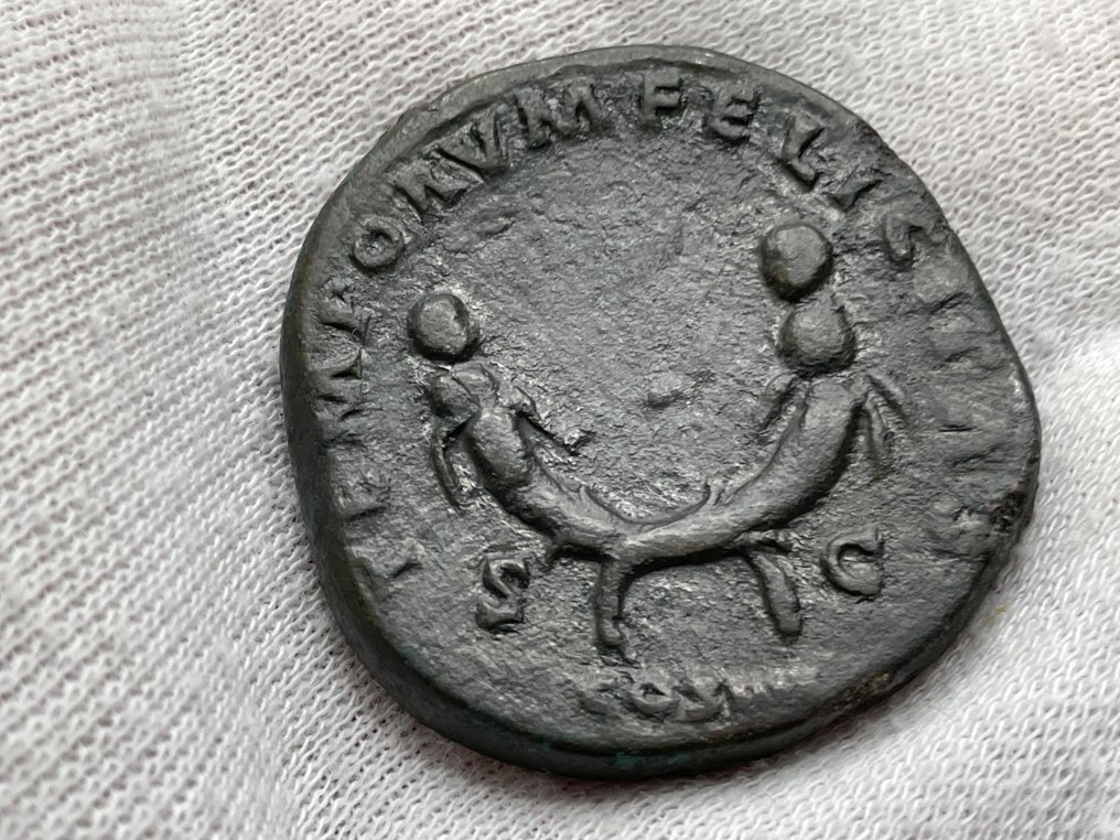 罗马帝国. 安东尼努斯·皮乌斯 （公元 138-161）. Sestertius #1.0