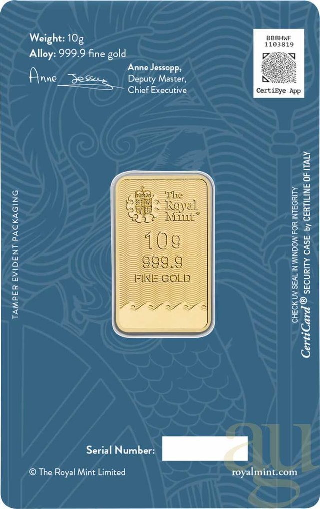 10 grammi - Oro - Royal Mint Britannia #1.0