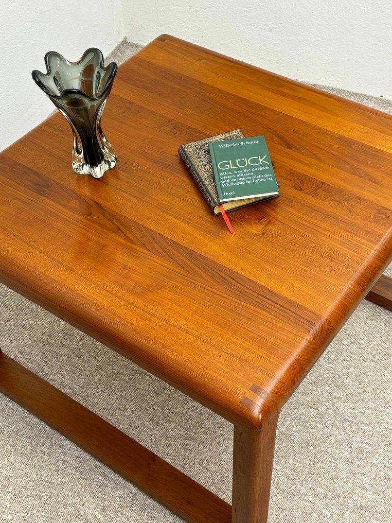 Danish design - Niels Bach - Table - Table with sled frame - Teak - Teak Coffee Table Designer #4.3