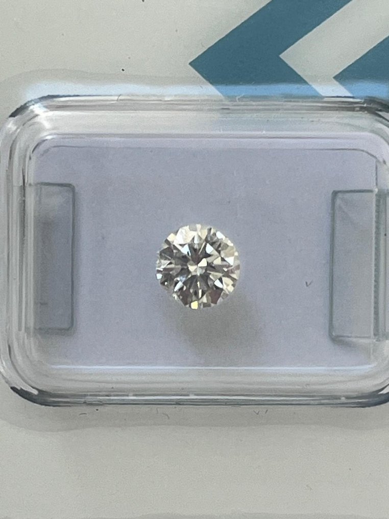 1 pcs Diamant (Natuurlijk) - 0.72 ct - Rond - E - IF - International Gemological Institute (IGI) #1.0