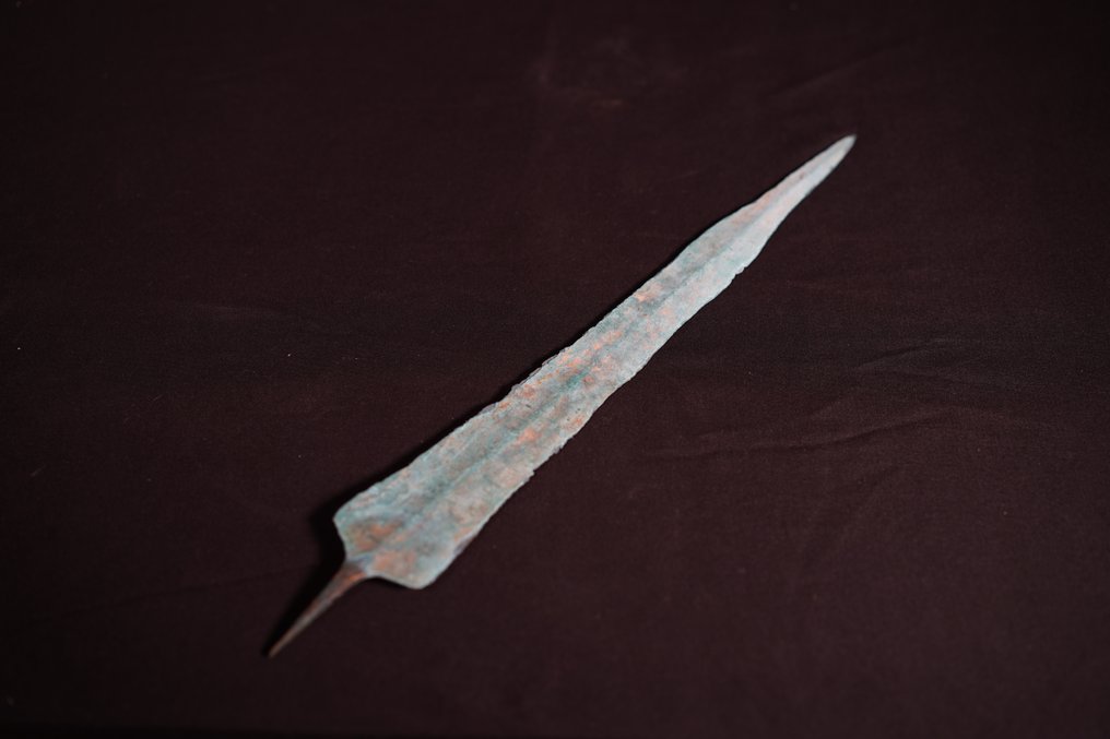 Near Eastern Bronze dagger blade, 37 x 5 cm #1.0