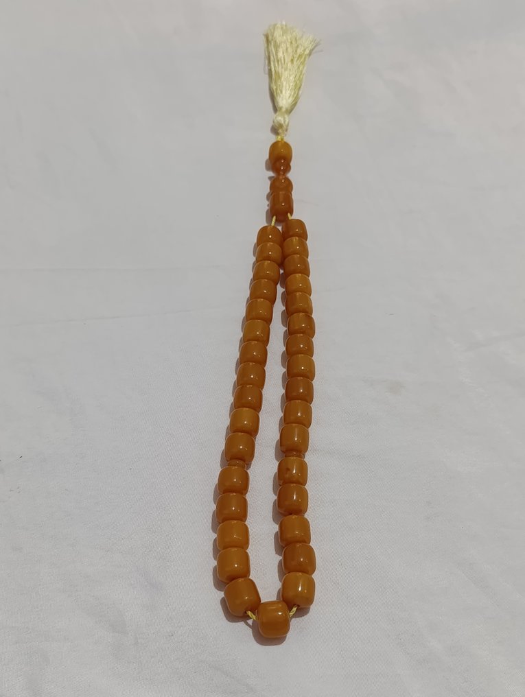  天主教念珠 - 琥珀 - 1980-1990 - 稀有的祈祷念珠  #1.0