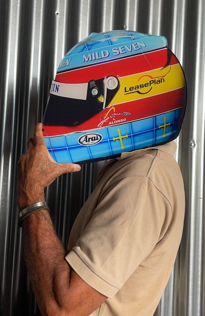 仿制头盔 - Fernando Alonso - NO ENVIO A CANARIAS - 2005 #2.1
