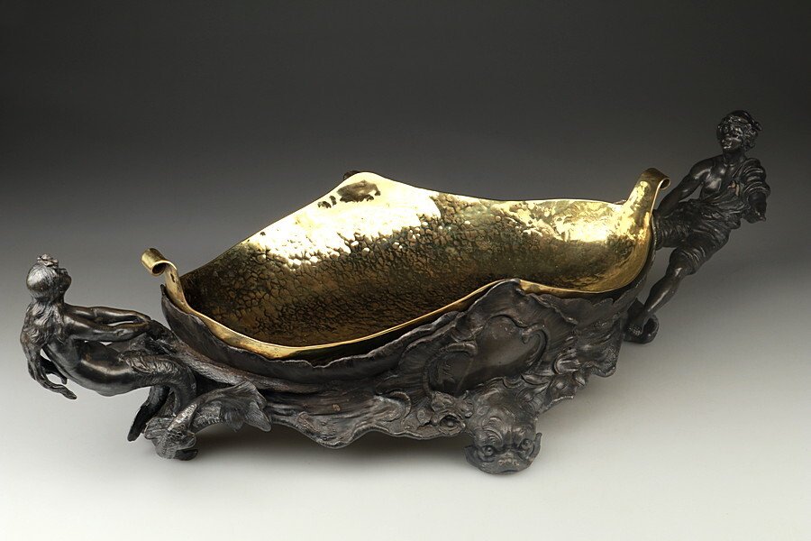 WMF / Geislingen - 花盆架 - 镀银 - 长55厘米 #1.0