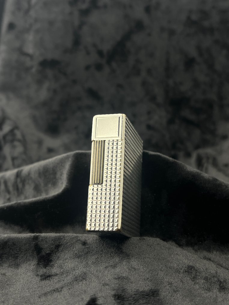 S.T. Dupont - Rare Diamond Vintage Line 1 - Accendino - Placcato argento #4.3
