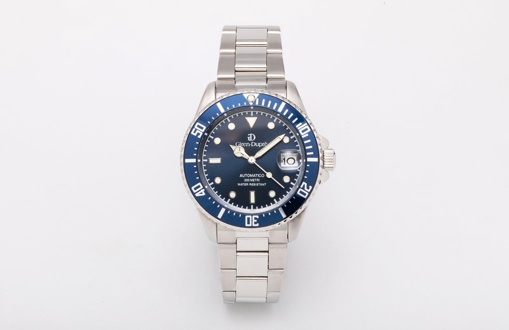 Giren Dupre - Orologio Diver Subacqueo 40mm Automatico Acciaio 200mt WR - SUB - Unisex - 2025 #4.3