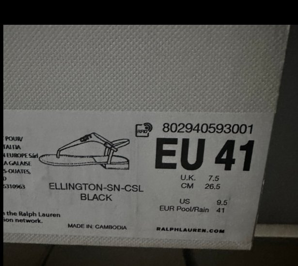 Ralph Lauren - Sandales - Taille : EU 41 - Neuf dans sa boîte #3.2