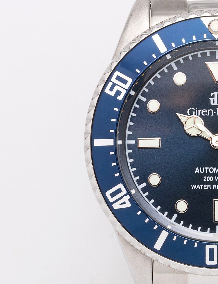 Giren Dupre - Orologio Diver Subacqueo 40mm Automatico Acciaio 200mt WR - SUB - Unisex - 2025 #3.2