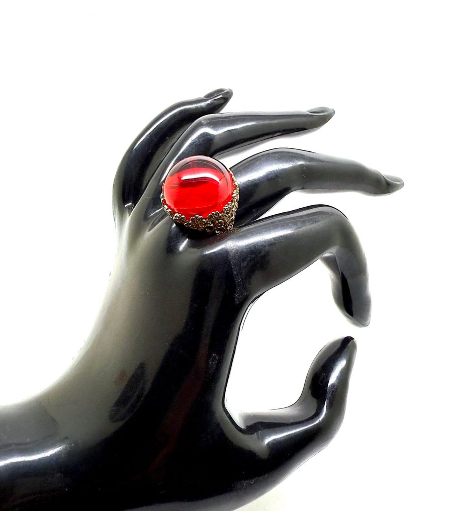 Δαχτυλίδι από αυθεντικό Βαλτικό ρητίνη σε ασήμι 925 - Κεχριμπάρι - Baltic amber - succinite #3.2