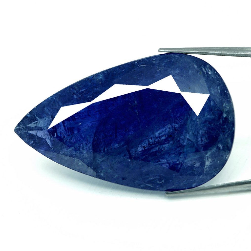 1 pcs  Blue, Violet Tanzanite  - 92.75 ct - International Gemological Institute (IGI) #1.0