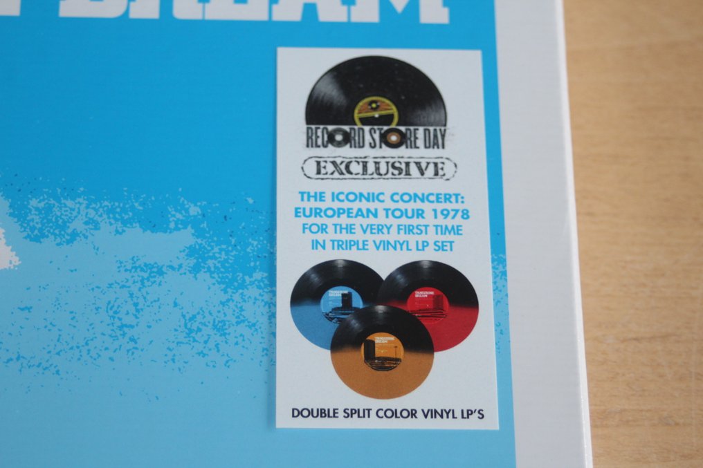 Tangerine Dream - Live In Paris, Palais Des Congrès - March 6th, 1978 3LP - LP 套裝 - 彩色唱片, 唱片儲存日發佈 - 2023 #1.0