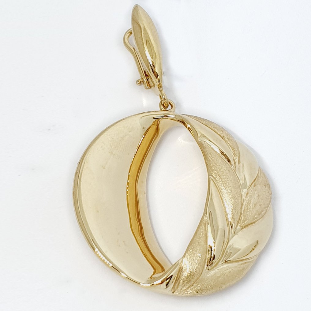 Σκουλαρίκια - 18 καράτια Κίτρινο χρυσό #4.3