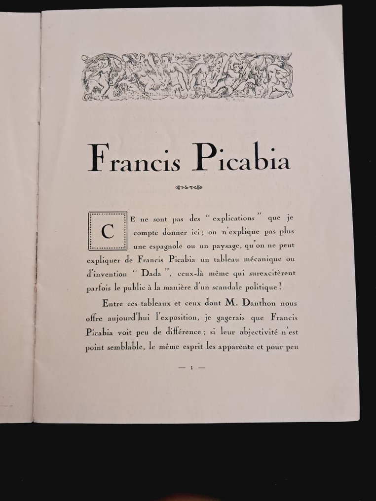 Francis Picabia - Francis Picabia: Exposition chez Danthon - 1923 #3.2