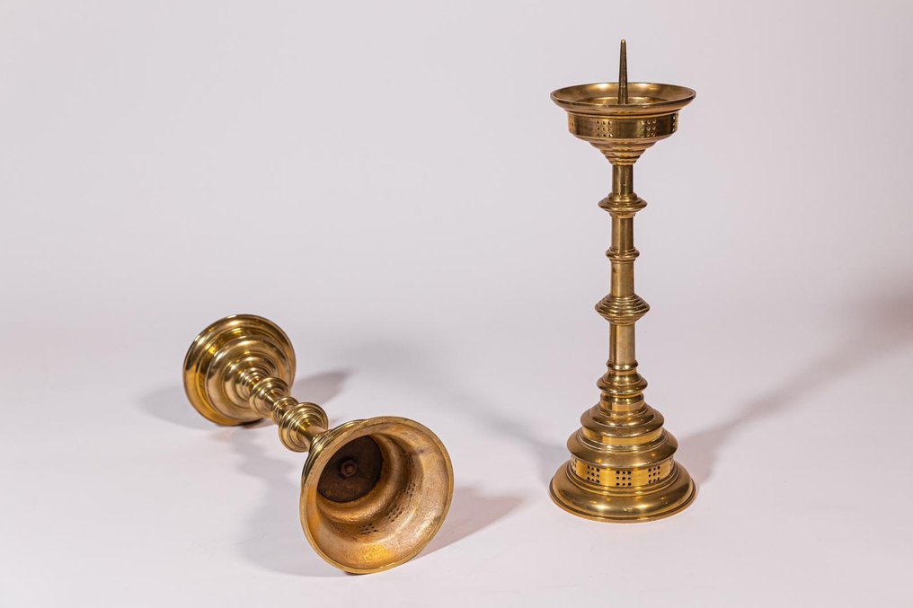 19th-century bronze church candelabrum - Bronze - 1850-1900 #4.3