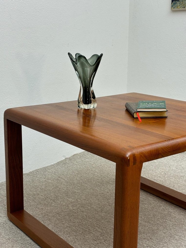 Danish design - Niels Bach - Table - Table with sled frame - Teak - Teak Coffee Table Designer #3.2