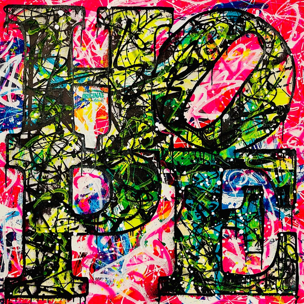 Mikko - Hope Indiana On Pollocks Masterpiece - XL (No reserve price!) #1.0