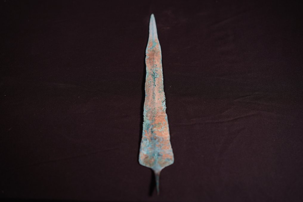 Near Eastern Bronze dagger blade, 37 x 5 cm #1.0