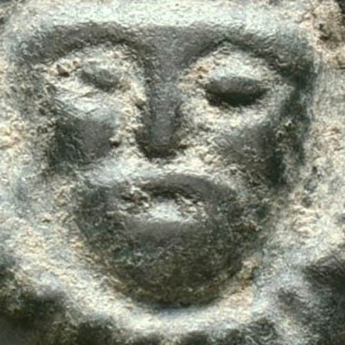 Αρχαία Ελληνική, Ελληνιστική Ορείχαλκος Πλάκα - 20 mm (χωρίς τιμή ασφαλείας) #1.0