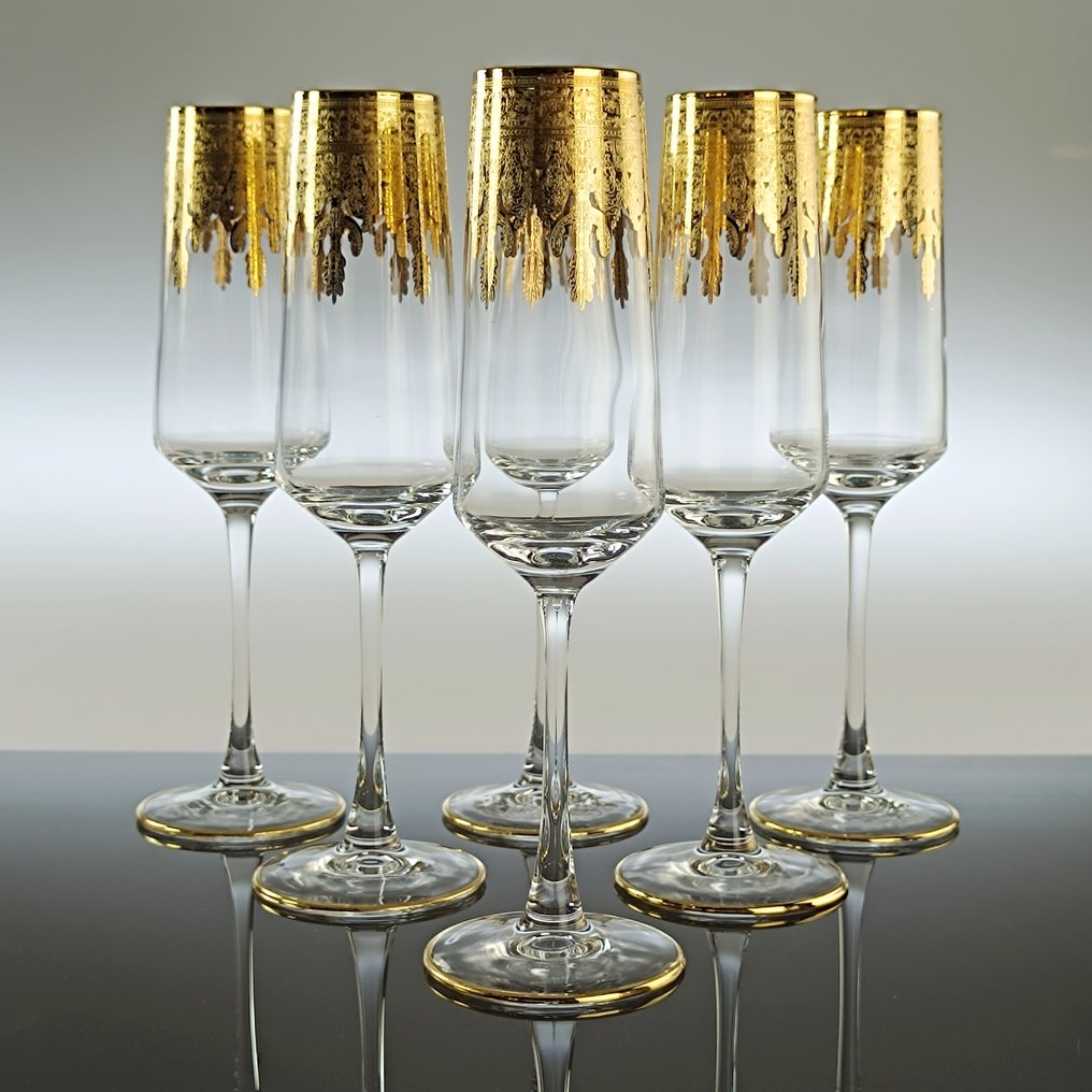 SECOLOVENTESIMO - 聖餐杯 (6) - MIDA - 24K金 - Crystal n Gold 长笛 #1.0