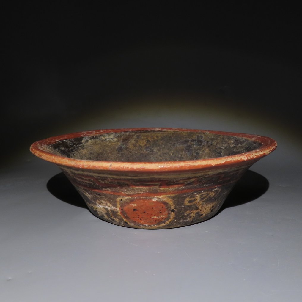 Chupícuaro，瓜纳华托，墨西哥 Terracotta 碗。公元前400年—公元100年。直径16.3厘米。西班牙出口许可证。 #1.0