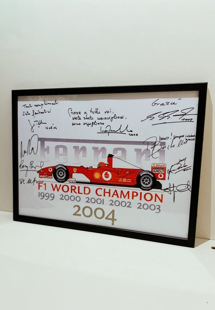 Michael Schumacher-Ferrari 1999-2000-2001-2002-2003-2004 - F1 WORLD CHAMPION #2.1