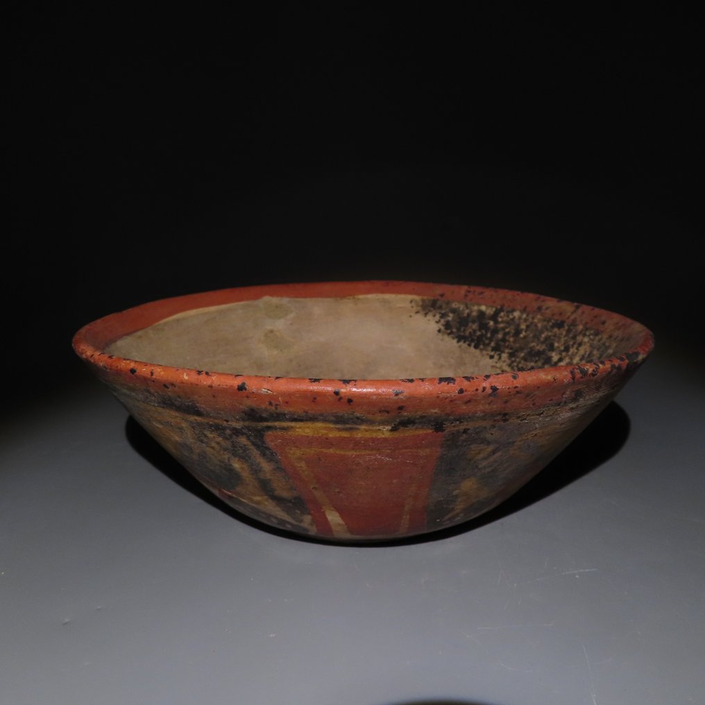 Chupícuaro，瓜纳华托，墨西哥 Terracotta 碗。公元前400年—公元100年。直径19.5厘米。西班牙出口许可证。 #3.2