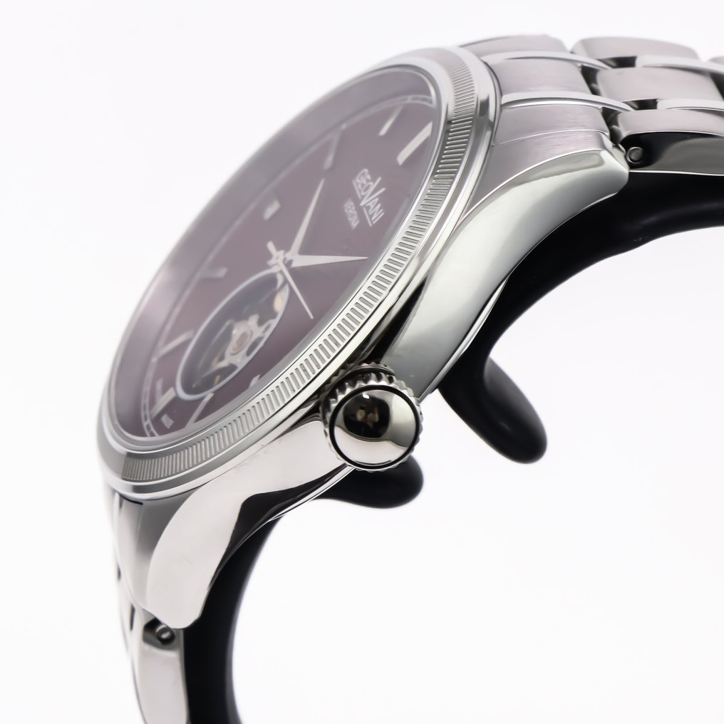 GEOVANI - Verona Open-Heart Swiss Automatic Watch - GORH599-SS-5 - No Reserve Price - Men - 2020+ #4.3