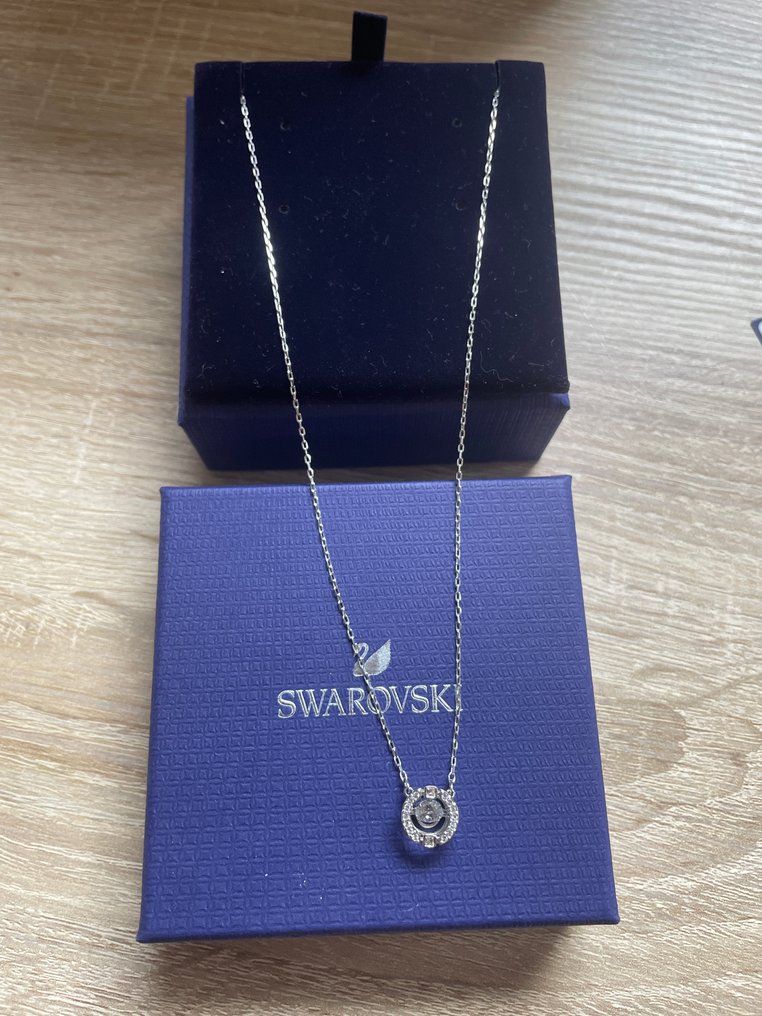 Swarovski - Διαμάντι - Ασημί - Κολιέ #2.1