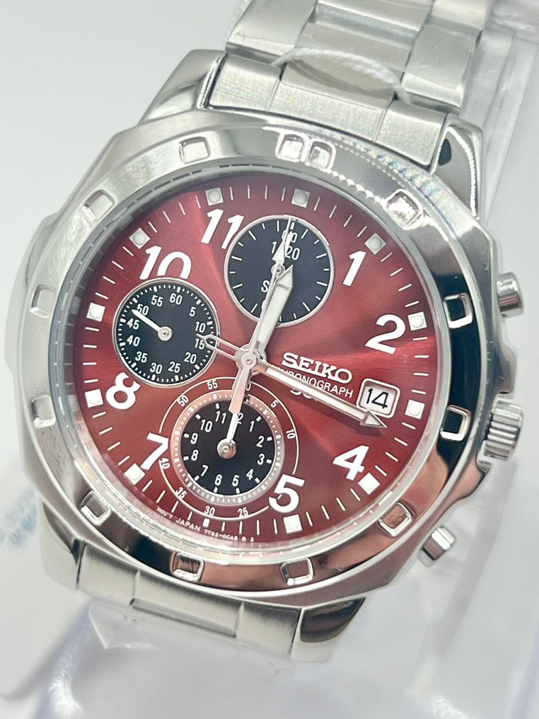 Seiko - Chronograph - Ingen mindstepris - SND495 - Mænd - 2020+  #1.0