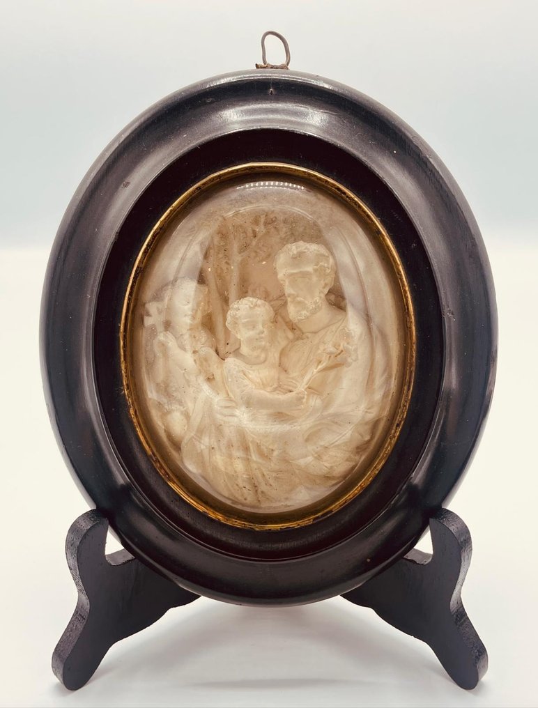 Μερσχουίμ Τζόζεφ, Ιησούς & Ιωάννης, 19ος αιώνας. - Meerschaum - 1850-1900 #4.3