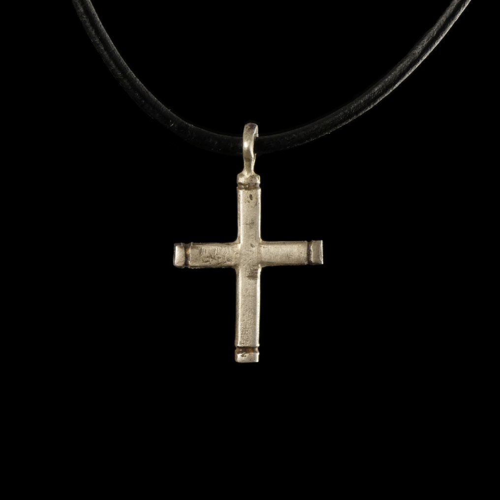 Μεσαιωνική, εποχή σταυροφόρων Ασημί Cross pendant, με τους τέσσερις ευαγγελιστές  (χωρίς τιμή ασφαλείας) #2.1