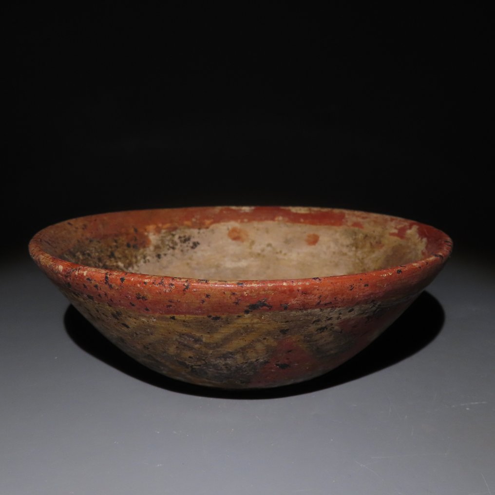 Chupícuaro，瓜纳华托，墨西哥 Terracotta 碗。公元前400年至公元100年。直径13.5厘米。西班牙出口许可证。 #4.3