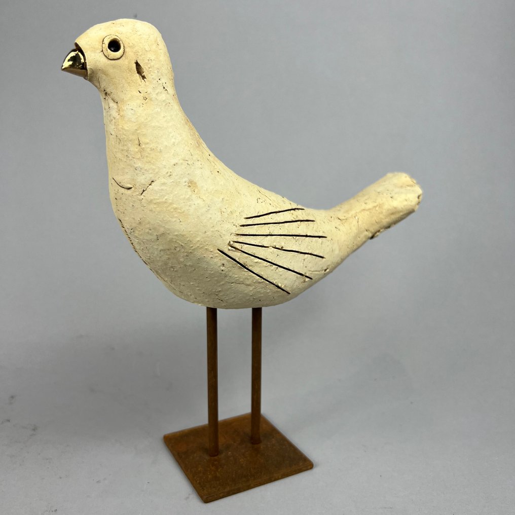 Ewa Budzowska - The bird- big- (with 24carat gold) #2.1