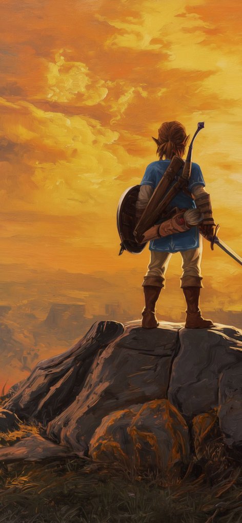 Canvas Fit - Alberto Ricardo - El héroe ante el crepúsculo.  El universo épico de The Legend of Zelda #2.1