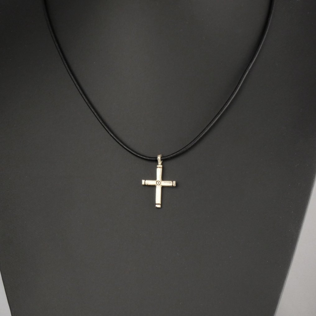 Μεσαιωνική, εποχή σταυροφόρων Ασημί Cross pendant, με τους τέσσερις ευαγγελιστές  (χωρίς τιμή ασφαλείας) #4.3