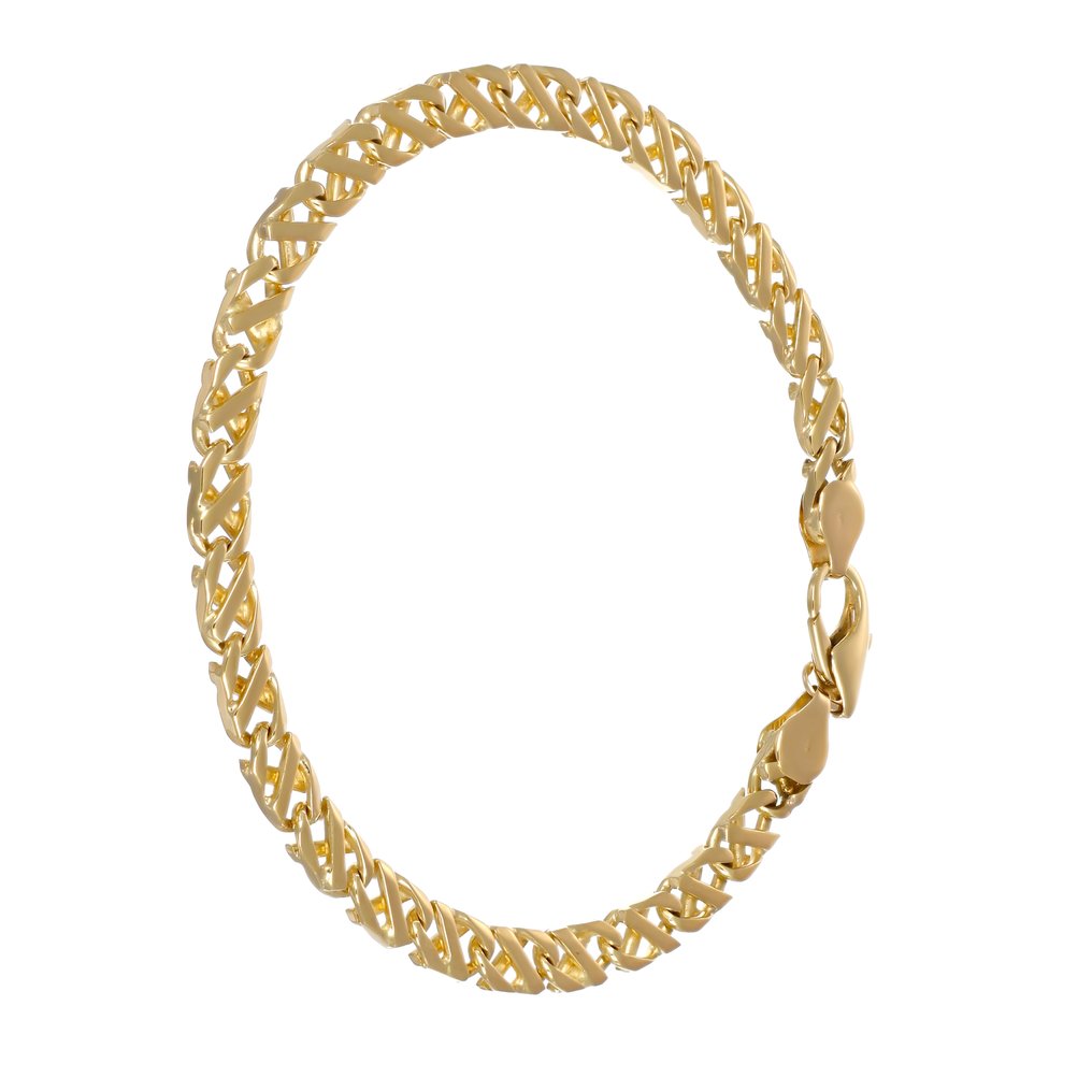 手镯 - 18K包金 黄金 #3.2