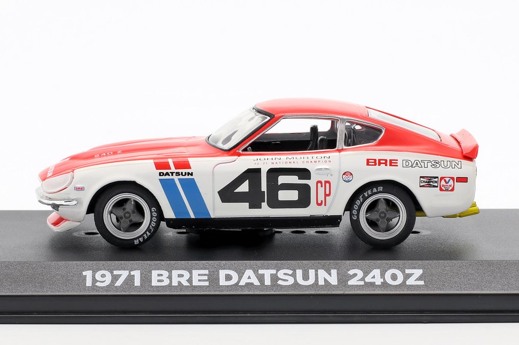 Greenlight 1:43 - Αγωνιστικό αυτοκίνητο μοντελισμού - Datsun 240Z Bre #46 1971 - Περιορισμένης έκδοσης #3.2