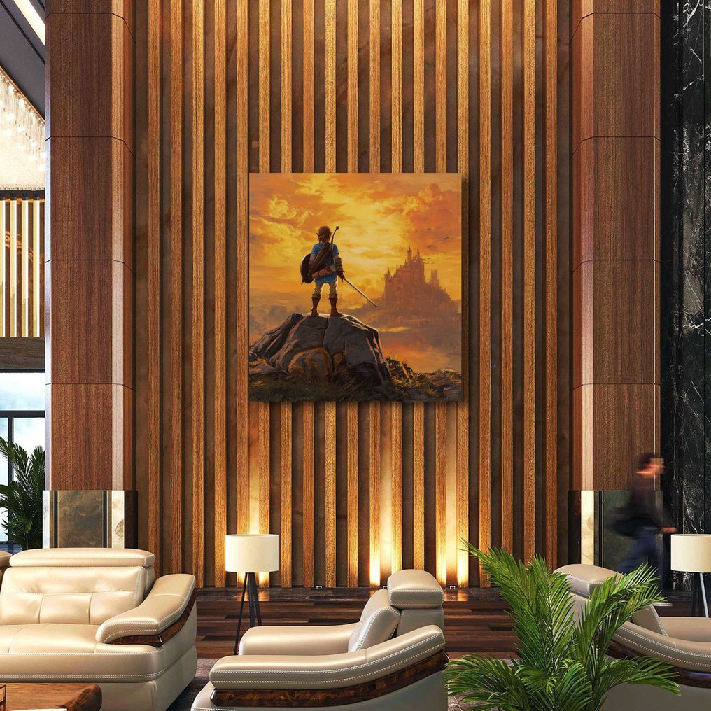 Canvas Fit - Alberto Ricardo - El héroe ante el crepúsculo.  El universo épico de The Legend of Zelda #1.0