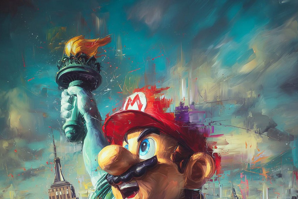 Canvas Fit - Alberto Ricardo - Mario Liberty” #1.0