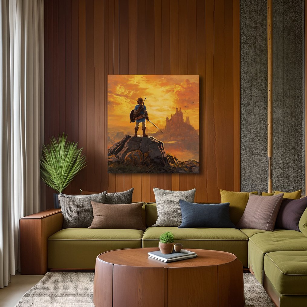 Canvas Fit - Alberto Ricardo - El héroe ante el crepúsculo.  El universo épico de The Legend of Zelda #4.3