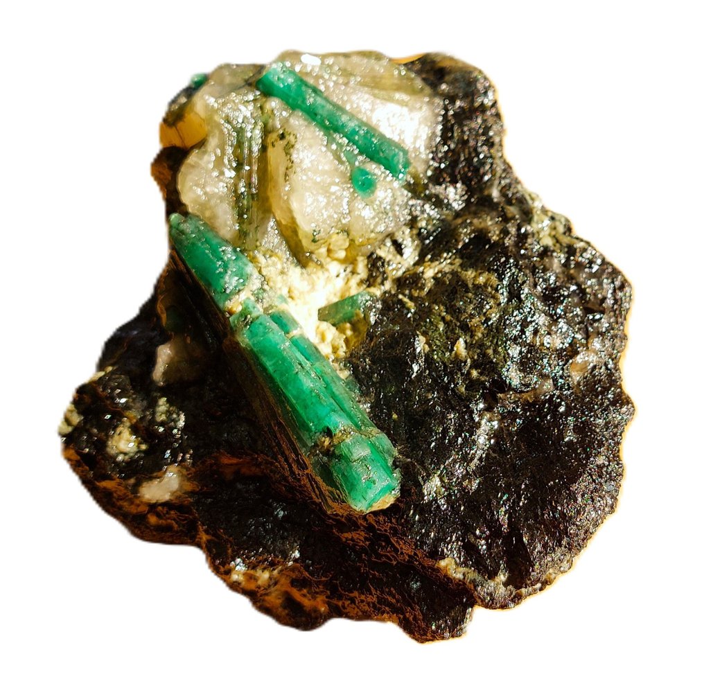 Emerald Rough - Height: 150 mm - Width: 130 mm- 918 g - (1) #1.0