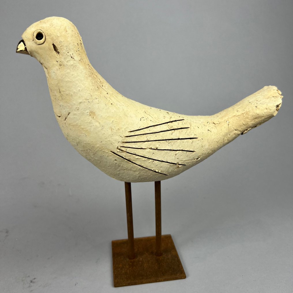 Ewa Budzowska - The bird- big- (with 24carat gold) #4.3