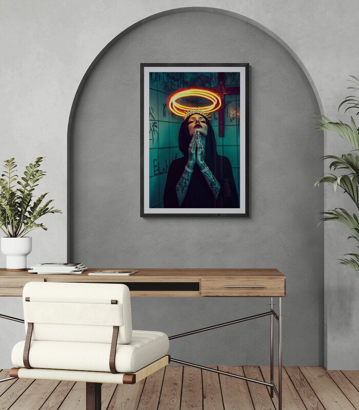 CREATIVE_HUB - Tatoo nun time for praying #3.2