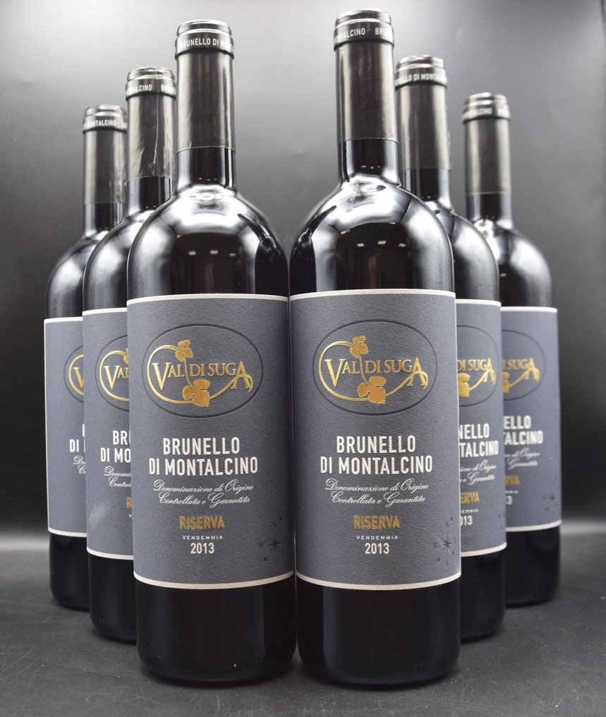 2013 Val di Suga - 蒙达奇诺·布鲁奈罗 DOCG, Riserva - 6 Bottles (0.75L) #1.0
