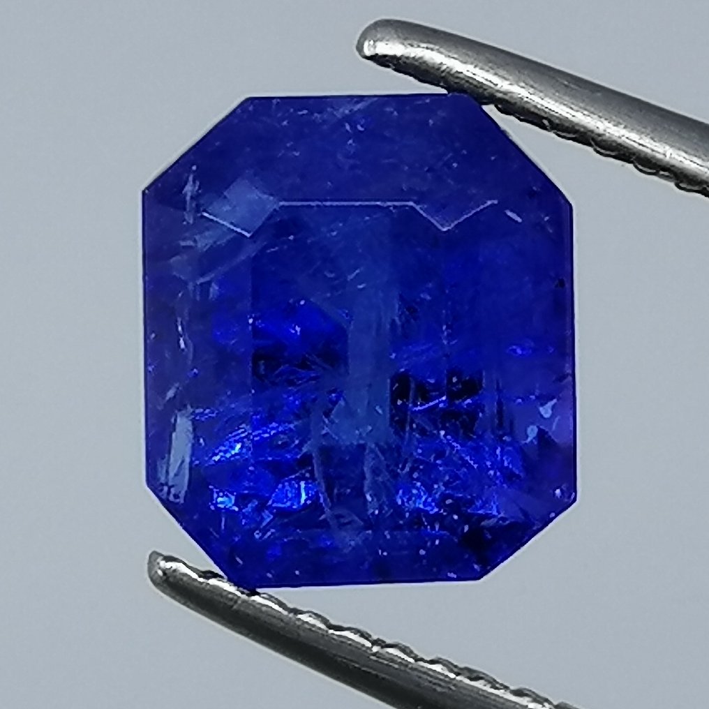1 pcs  Blue Tanzanite  - 3.46 ct - Antwerp Laboratory for Gemstone Testing (ALGT) - Excellent quality and color #2.1